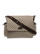 Gucci Monogram Diaper Bag