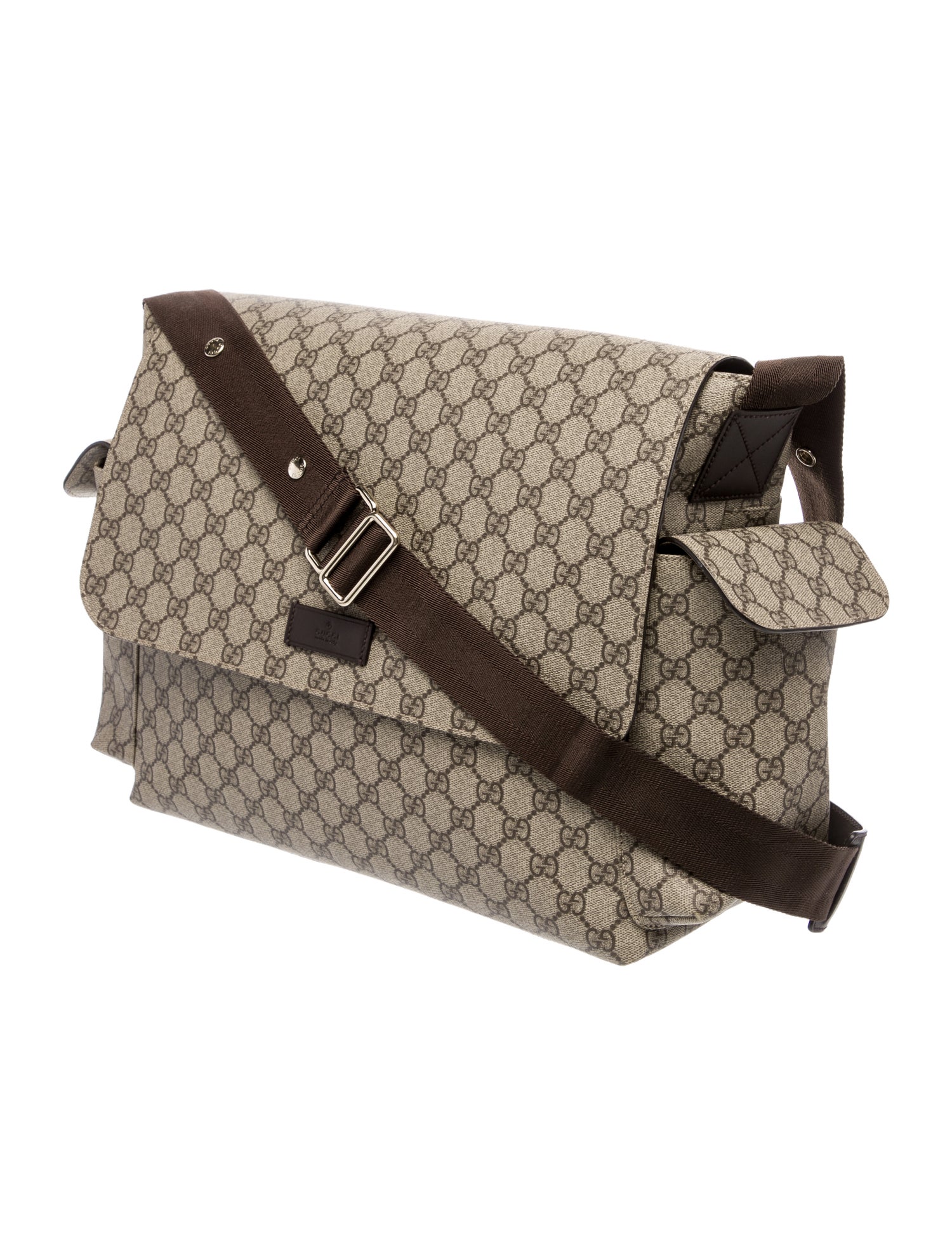 Gucci Monogram Diaper Bag