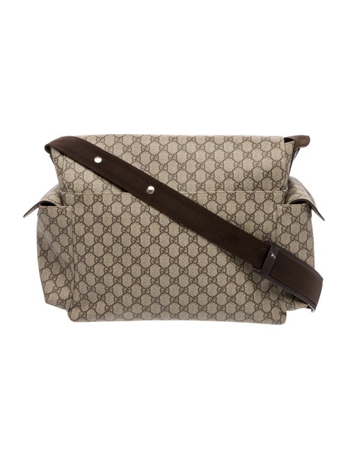 Gucci Monogram Diaper Bag