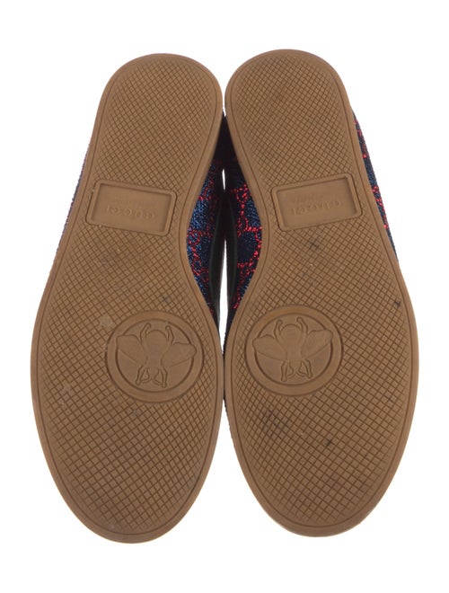 Gucci GG Logo Glitter Accents Sneakers