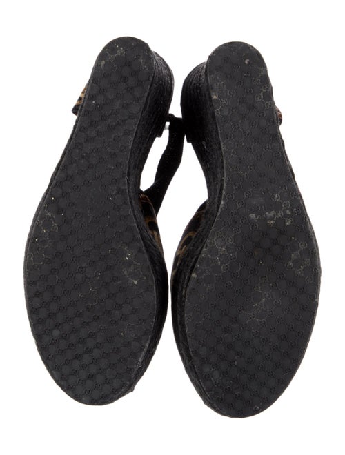 Gucci Horsebit Accent Satin Pumps