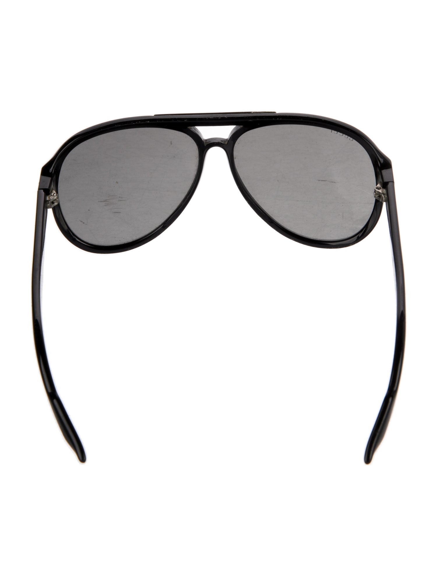 Gucci Web Accent Aviator Sunglasses