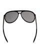 Gucci Web Accent Aviator Sunglasses