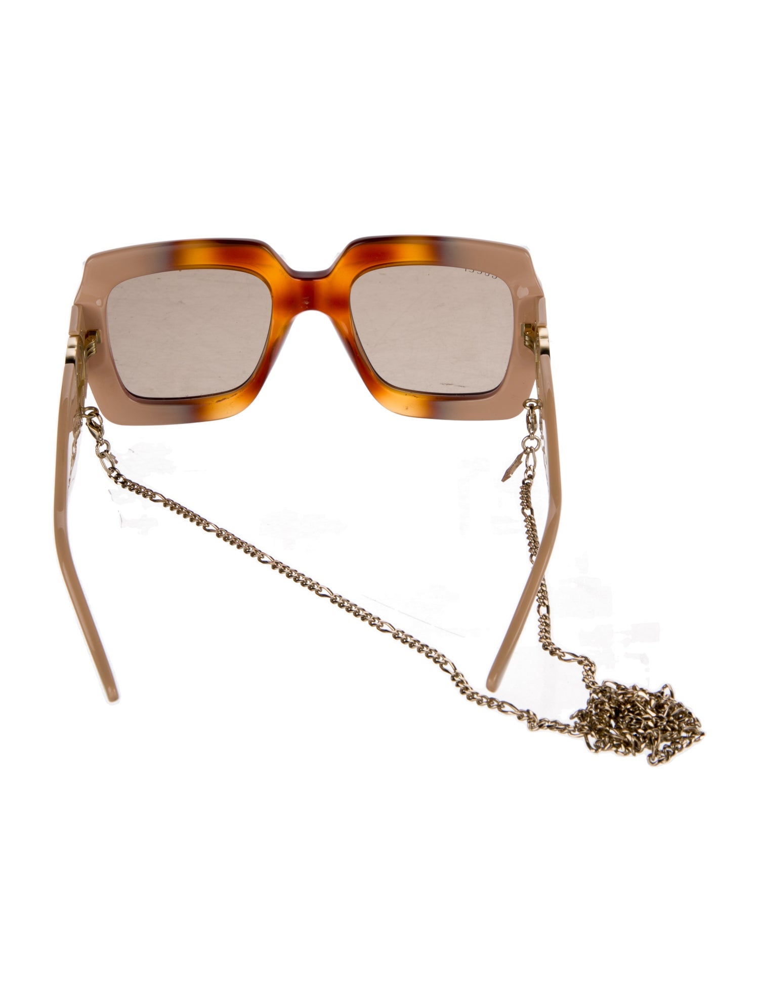 Gucci Interlocking G Logo Oversize Sunglasses