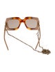 Gucci Interlocking G Logo Oversize Sunglasses
