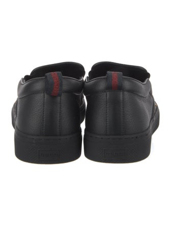 Gucci Sylvie Web Accent Leather Sneakers