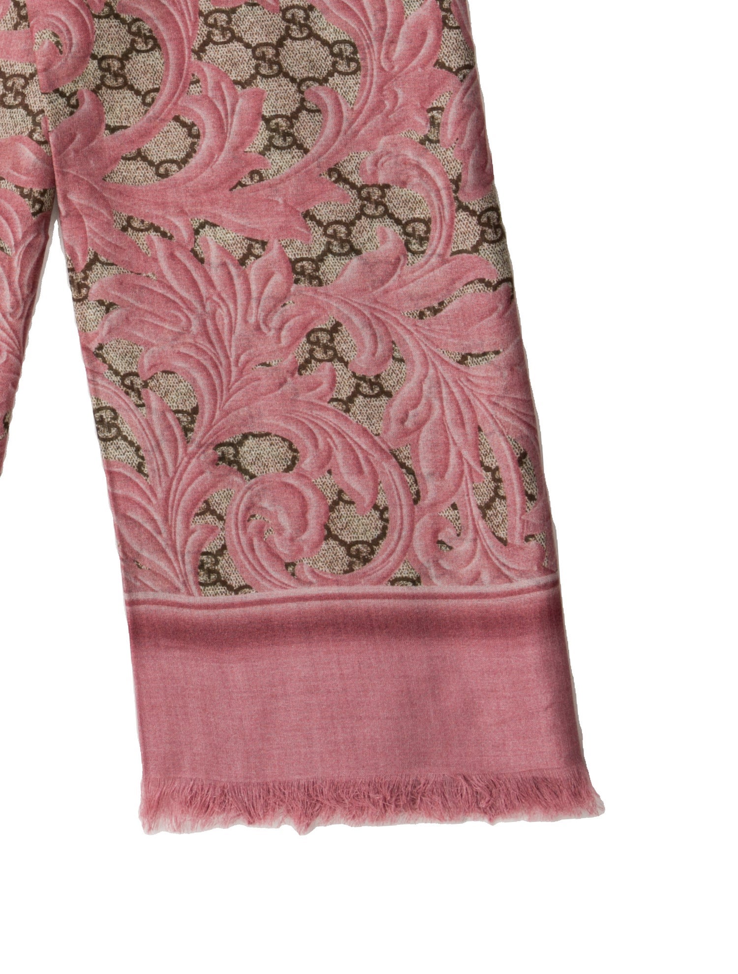 Gucci Wool GG Signature Scarf w/ Tags