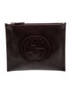 Gucci Interlocking G Tom Ford Plum Pouch
