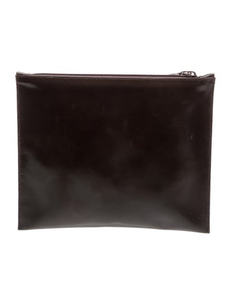 Gucci Interlocking G Tom Ford Plum Pouch