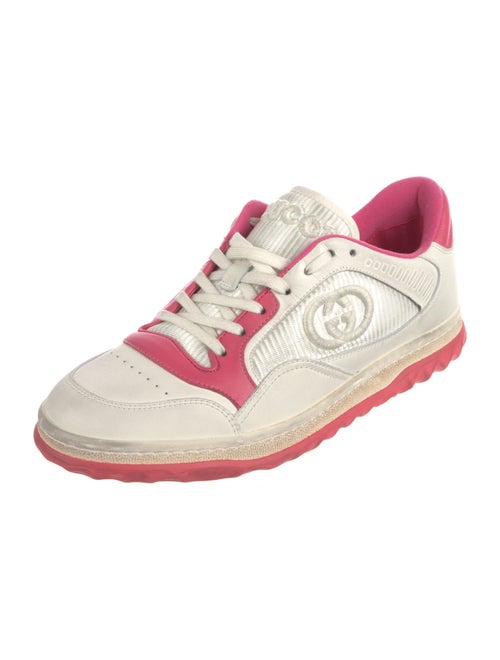 Gucci Interlocking G Logo Leather Sneakers