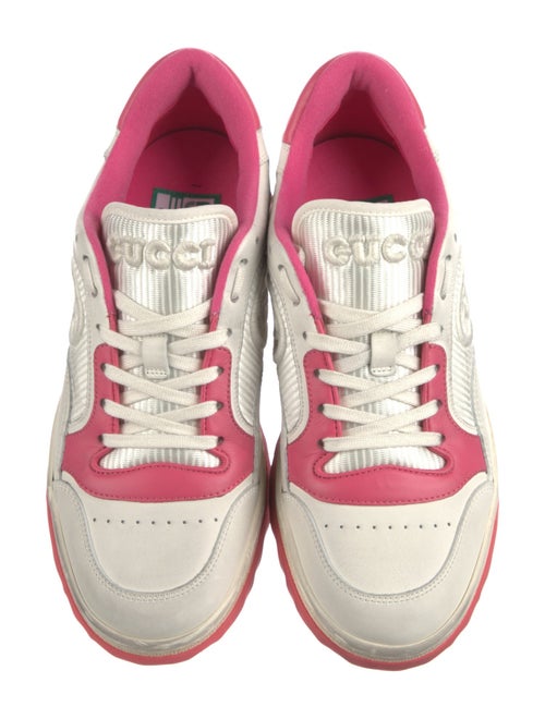 Gucci Interlocking G Logo Leather Sneakers