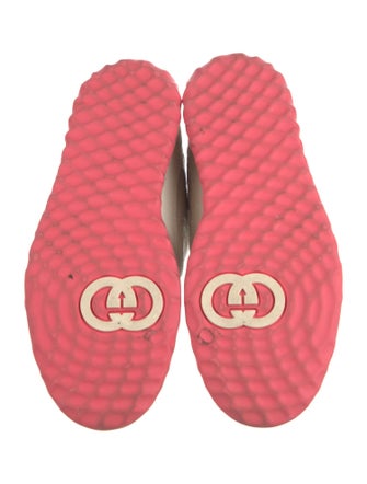 Gucci Interlocking G Logo Leather Sneakers