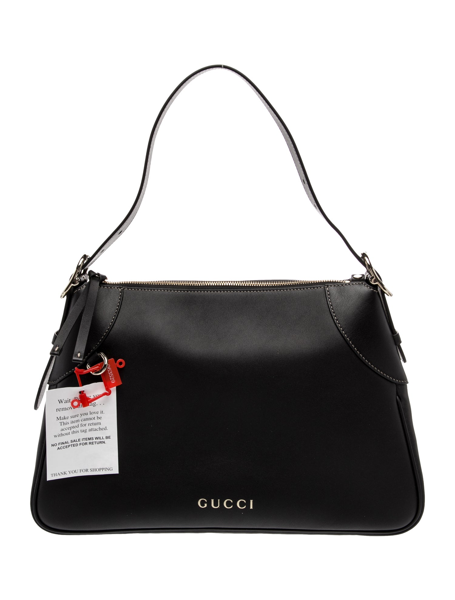 Gucci Leather Emblem Medium