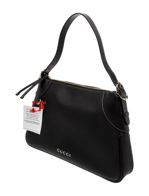 Gucci Leather Emblem Medium