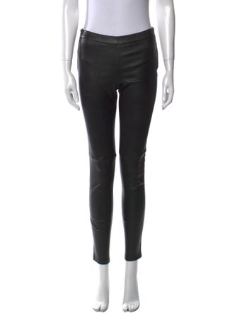 Gucci Leather Skinny Leg Pants