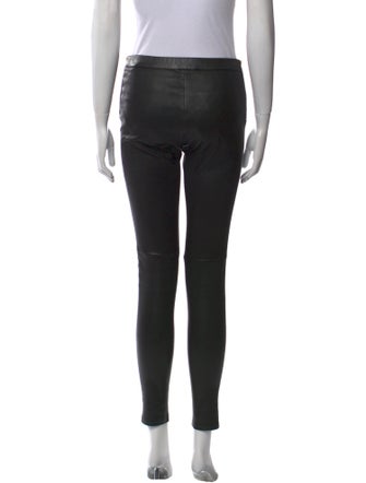 Gucci Leather Skinny Leg Pants