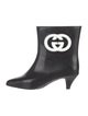 Gucci Interlocking G Logo Rubber Rain Boots w/ Tags