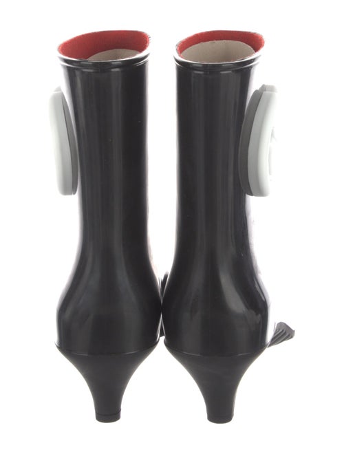 Gucci Interlocking G Logo Rubber Rain Boots w/ Tags