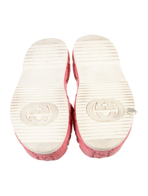 Gucci GG Signature Terry Cloth Slides
