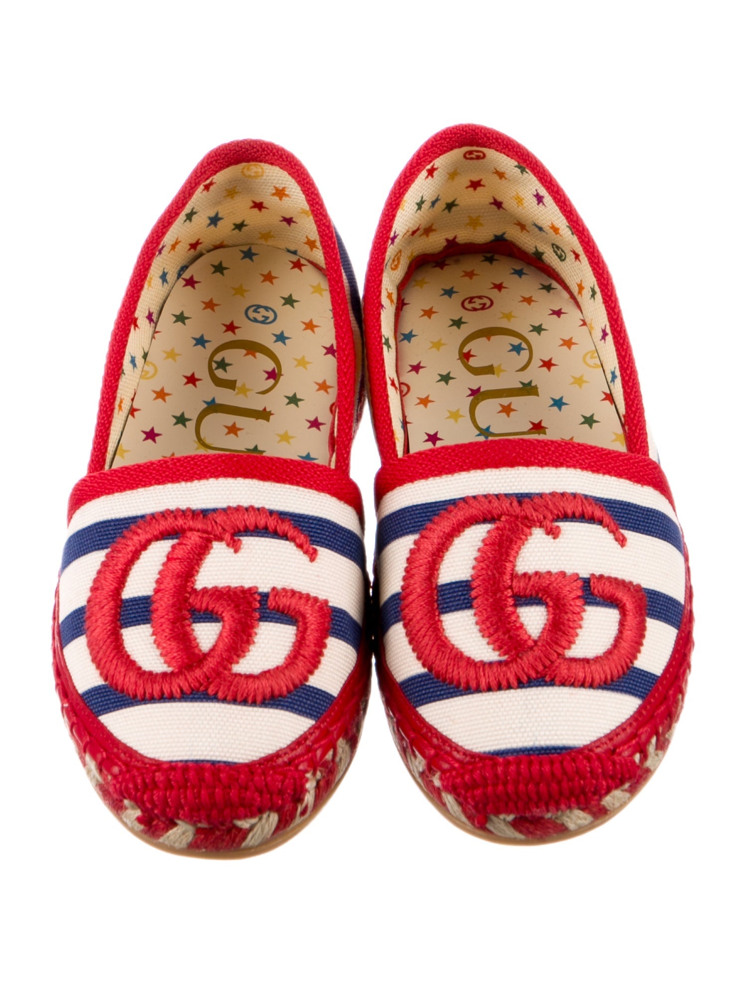Gucci Girls' Espadrille Flats