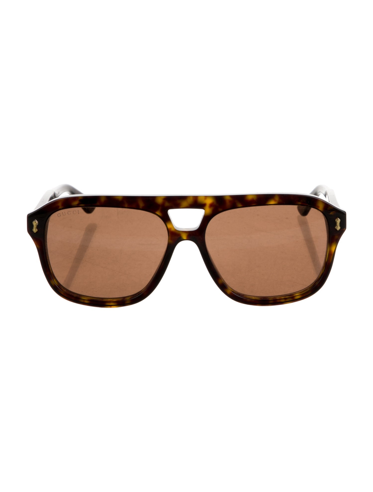 Gucci Oversize Mirrored Sunglasses