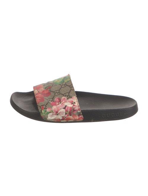 Gucci Blooms Print Slides