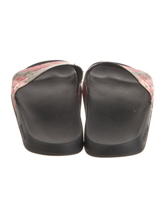 Gucci Blooms Print Slides