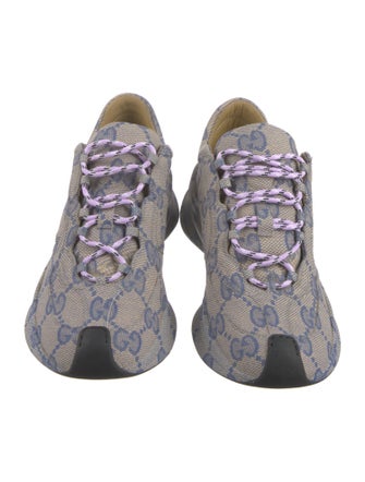 Gucci GG Logo Leather Sneakers