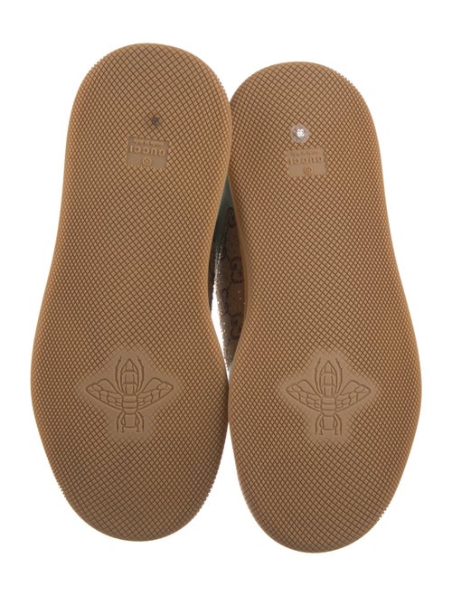 Gucci GG Canvas Leather Sneakers