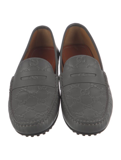 Gucci GG Signature Leather Drivers