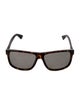 Gucci Web Accent Square Sunglasses