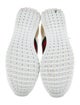Gucci Web Accent Leather Sneakers