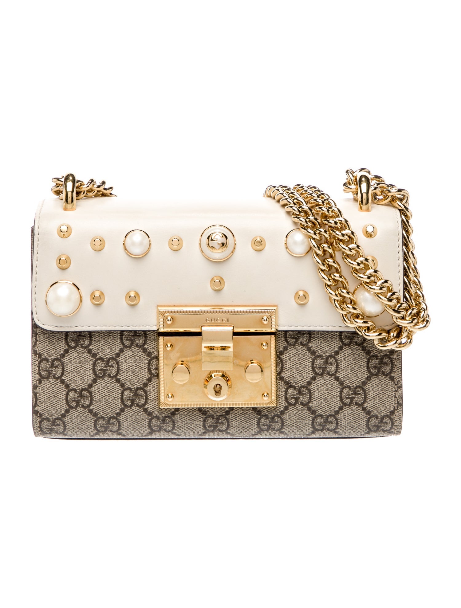 Gucci Faux Pearl Padlock