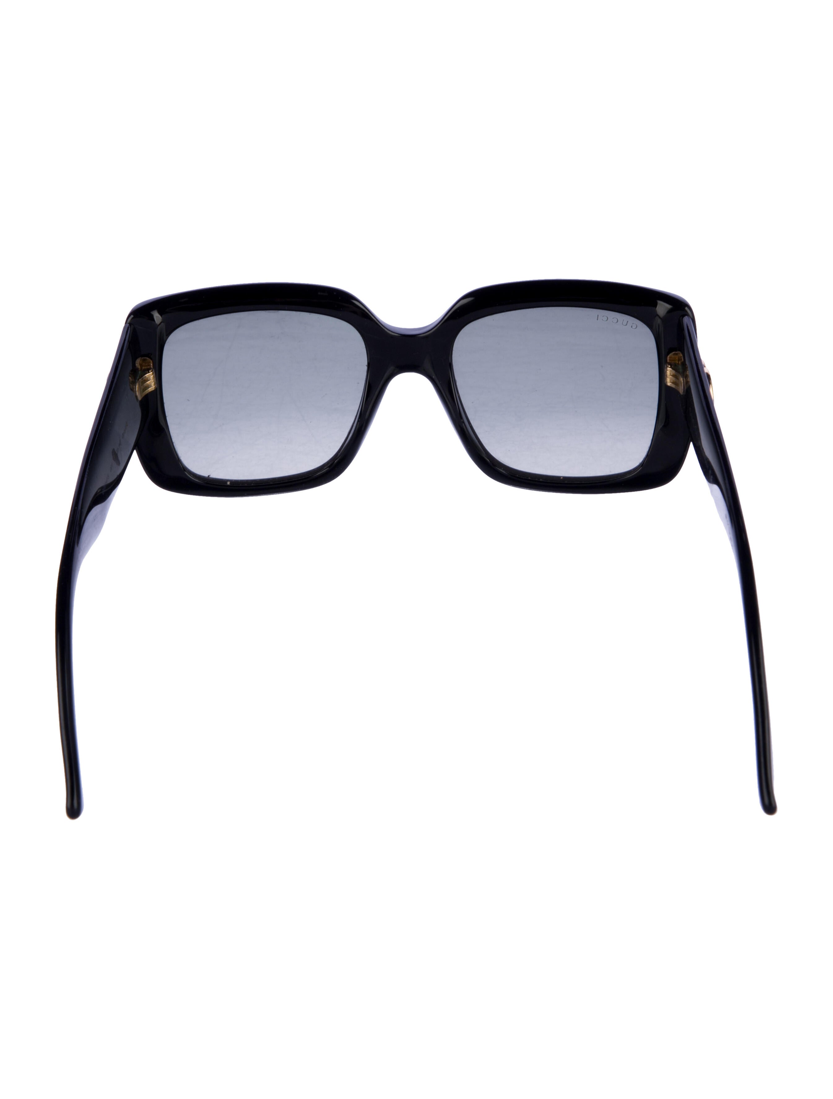 Gucci Interlocking G Logo Square Sunglasses