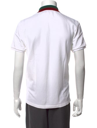 Gucci Interlocking G Logo Collar Polo Shirt