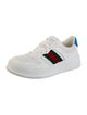 Gucci Web Accent Leather Sneakers