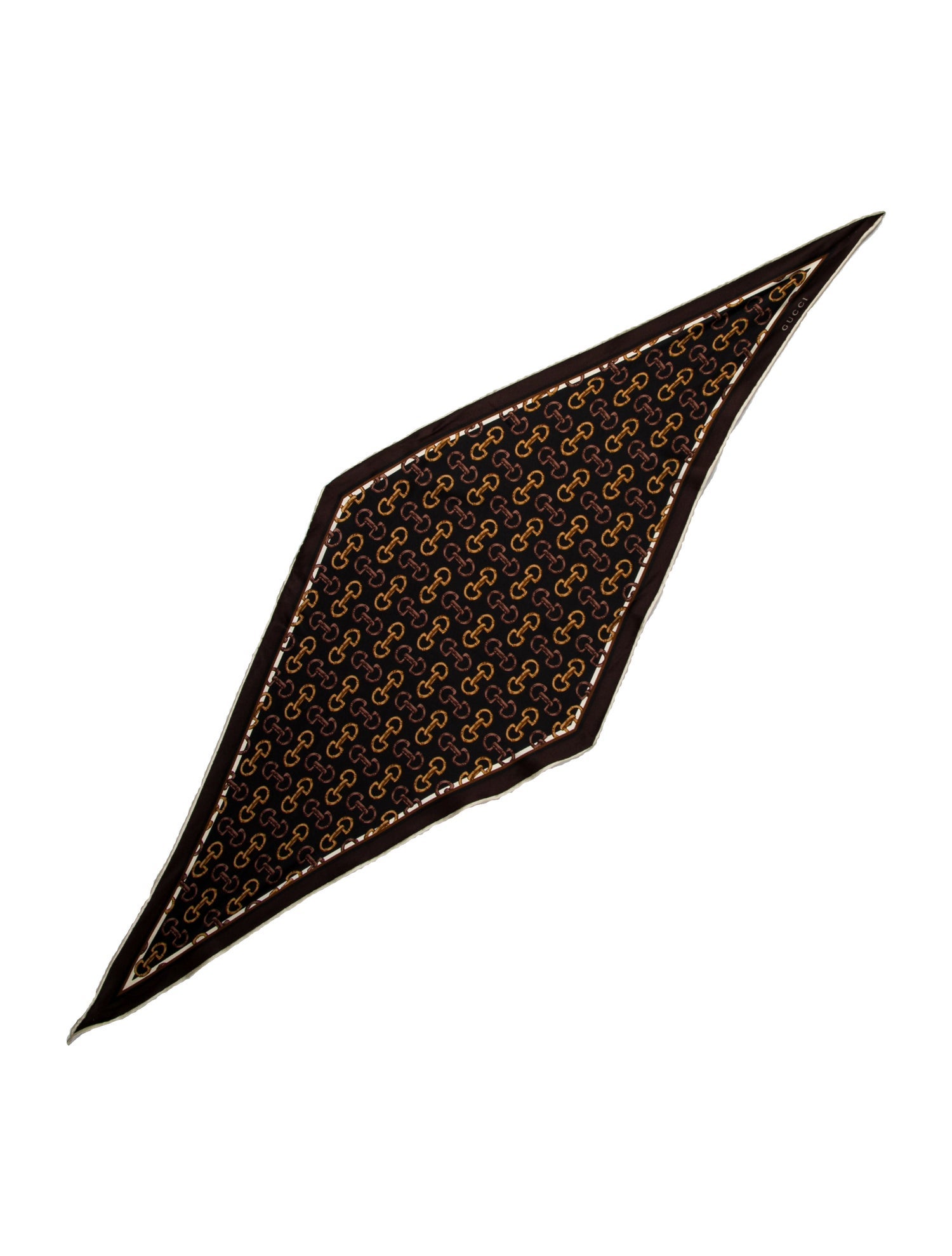 Gucci Silk Blooms Print Scarf