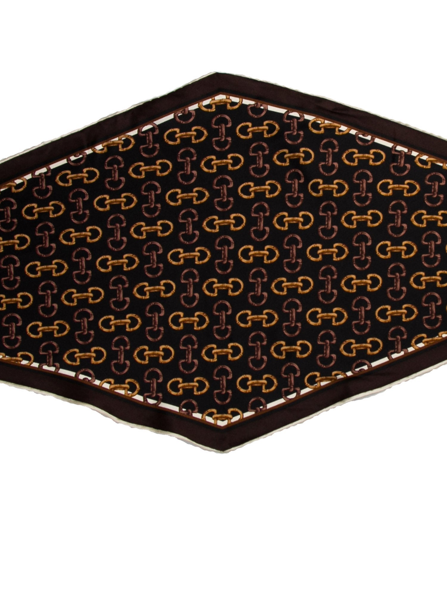 Gucci Silk Blooms Print Scarf