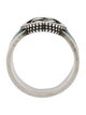 Gucci Enamel Interlocking G Band Ring