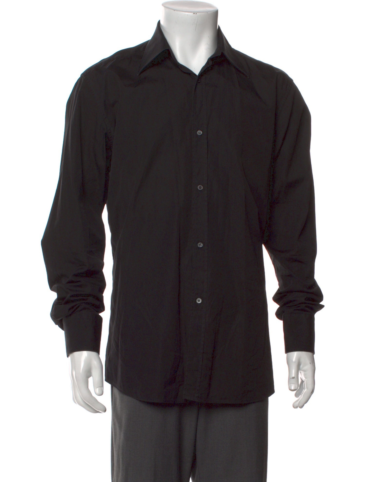 Gucci Vintage Long Sleeve Dress Shirt