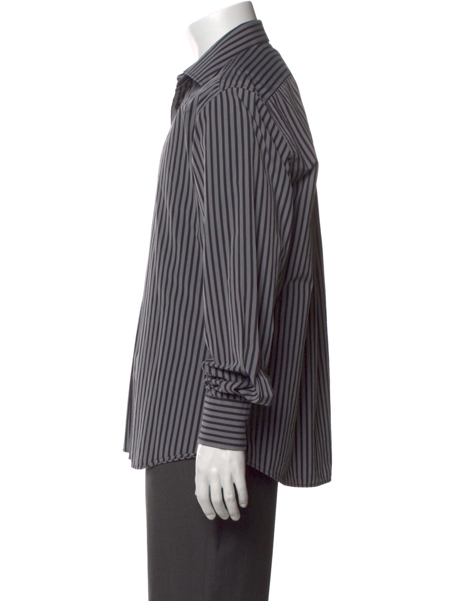 Gucci Vintage Striped Dress Shirt