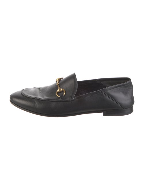 Gucci Horsebit Accent Leather Loafers