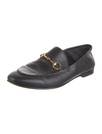 Gucci Horsebit Accent Leather Loafers