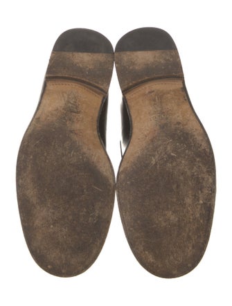 Gucci GG Supreme Leather Dress Loafers