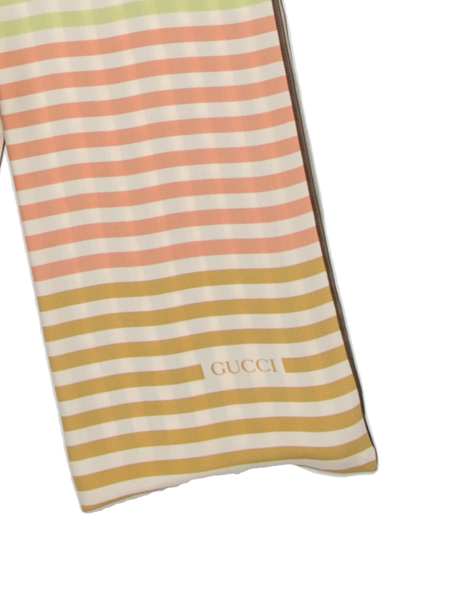Gucci Silk Striped Scarf