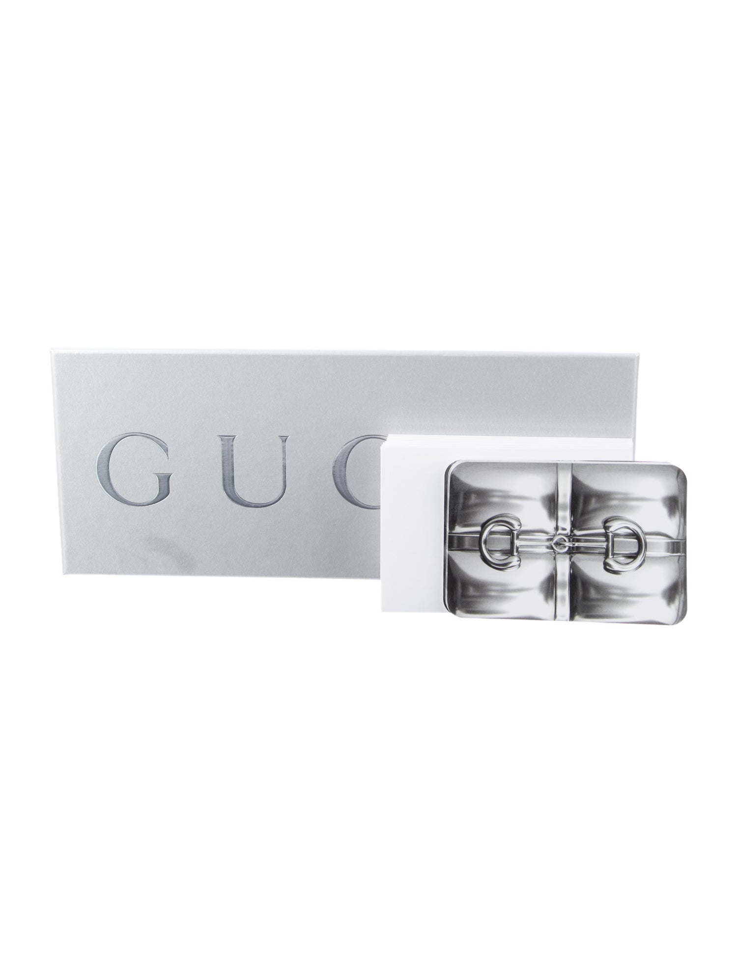Gucci 16-Piece Horsebit Holiday Note Card Set