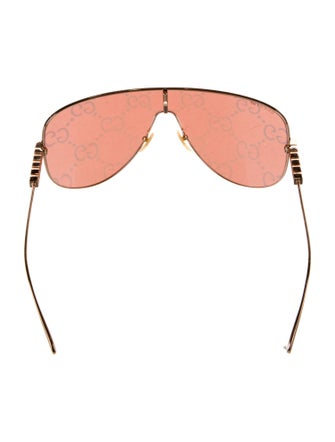 Gucci GG Logo Shield Sunglasses