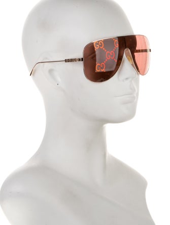 Gucci GG Logo Shield Sunglasses