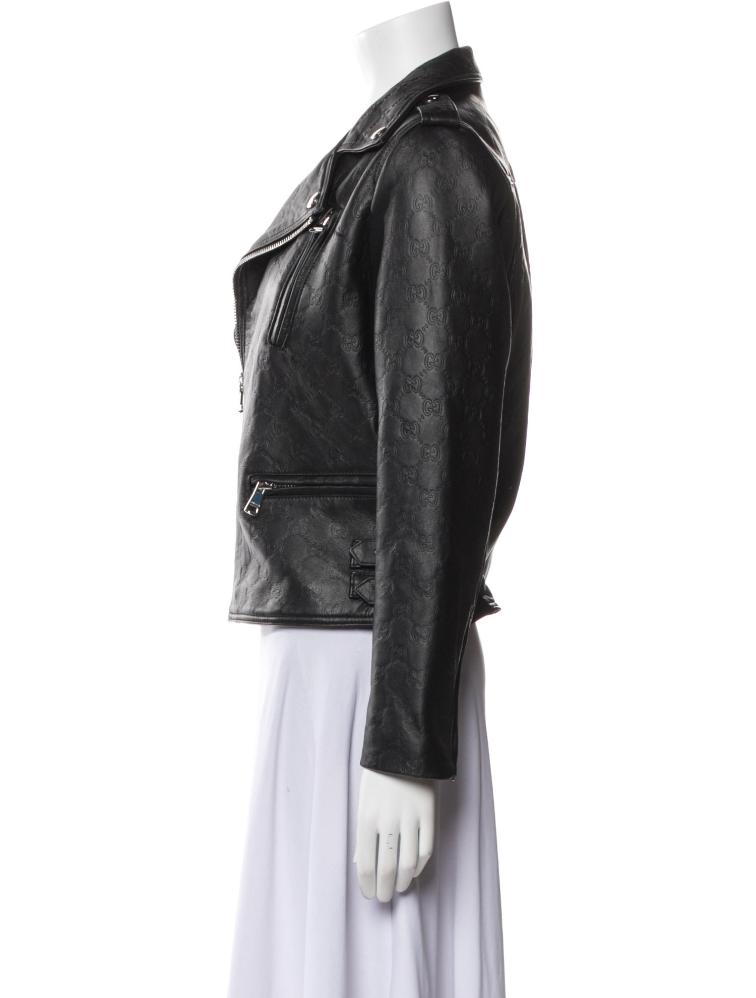 Gucci Leather Biker Jacket