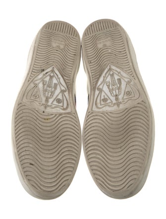 Gucci Sylvie Web Accent Leather Sneakers